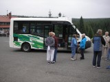 Výlet elektrickým minibusem