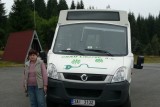 Výlet elektrickým minibusem