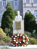 Slavnostní položení věnce u pomníku T. G. Masaryka 