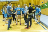 Otevření lezecké stěny ve sportovní hale na Výšině