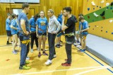 Otevření lezecké stěny ve sportovní hale na Výšině