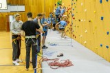 Otevření lezecké stěny ve sportovní hale na Výšině