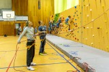 Otevření lezecké stěny ve sportovní hale na Výšině