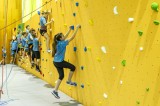 Otevření lezecké stěny ve sportovní hale na Výšině