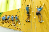 Otevření lezecké stěny ve sportovní hale na Výšině