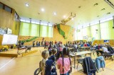 Lezecká stěna ve sportovní hale na Výšině