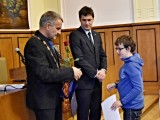 Slavnostní přivítání studentů gymnázia v Tanvaldě