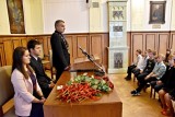 Slavnostní přivítání studentů gymnázia v Tanvaldě