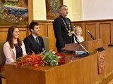 Slavnostní přivítání studentů gymnázia v Tanvaldě