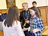 Slavnostní přivítání studentů gymnázia v Tanvaldě