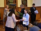 Slavnostní přivítání studentů gymnázia v Tanvaldě