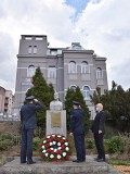 Slavnostní kladení věnce u sochy T.G.Masaryka
