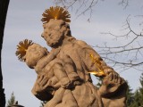 Svěcení sochy sv. Josefa na Světlé