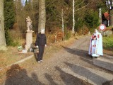 Svěcení sochy sv. Josefa na Světlé