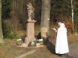 Svěcení sochy sv. Josefa na Světlé