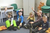 Děti mateřské školy Tanvald Radniční na návštěvě v knihovně