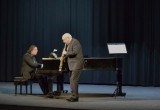 Felix Slováček a Vjačeslav Grochovskij při 2. koncertu. Foto Lenka Hájková. 