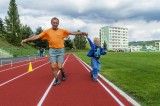 Sportovní odpoledne na nově zrekonstruovaném stadionu 