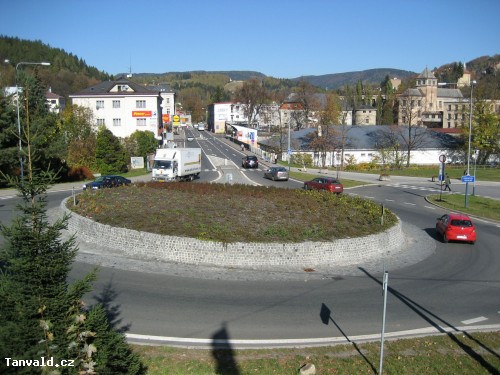 Příjezd do Tanvaldu