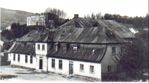 Hostinec u města Milána na Šumburku - rok 1902