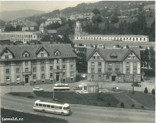 prostory pozdějšího autobusového nádraží
