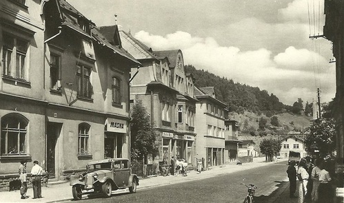 Krkonošská ulice 50. léta